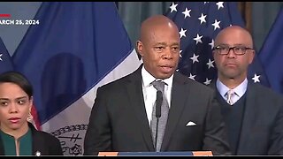 TENSE: NYC Mayor Eric Adams Directly Confronted By Man Telling Him He's Suing His Administration