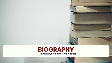 What is BIOGRAPHY?