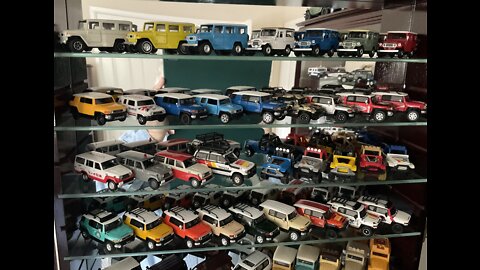 1/64 Scale Land Cruisers, FJ Cruisers and Toyota Trucks