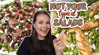 3 EASY SALADS | BEST SALAD RECIPES | SALAD IDEAS| AMBER AT HOME