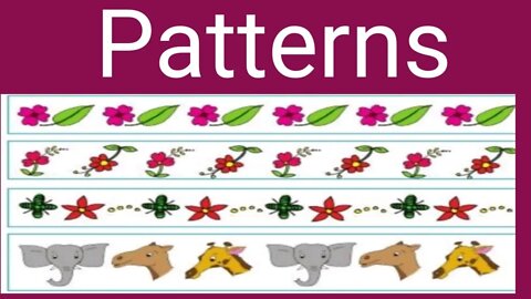 pattern 3 std // what is pattern hindi and english