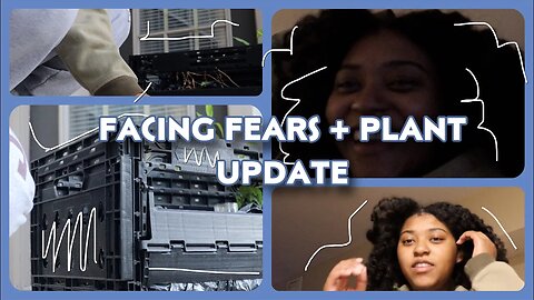 Facing my fears + plant update