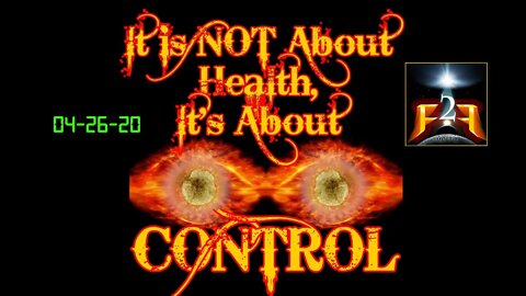 F2F Radio: It Is NOT About Health, But About CONTROL