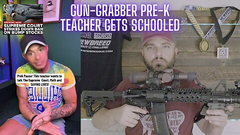 Gun Grabber Pre-K Teacher Gets Schooled By Second Amendment Author