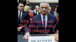 RFK Jr goes scorched earth on woke democrats