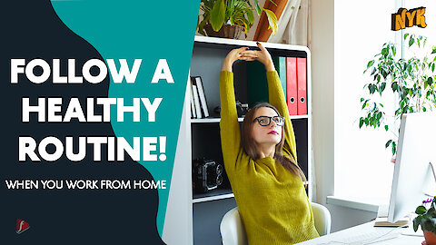 How To Maintain A Healthy Fitness Routine While Working From Home :) :)