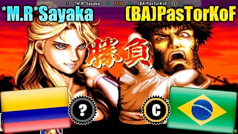 Ninja Master's (*M.R*Sayaka Vs. (BA)PasTorKoF) [Colombia Vs. Brazil]