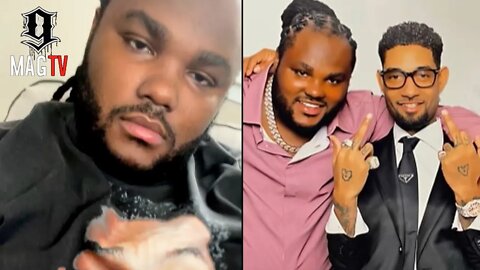 Tee Grizzley Sends Condolences To PNB Rock After $1M In Jewelry Was Stolen From His LA Home! 🙏🏾
