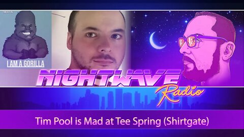 Tim Pool is Mad at Tee Spring (Shirtgate) | Nightwave Clip