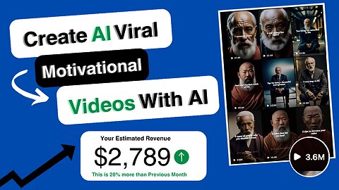 Create Viral Motivational Shorts Videos and Earn $2,456/month!