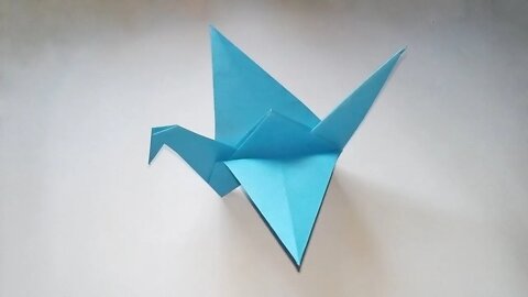 How To Craft A Swan Crane With Paper