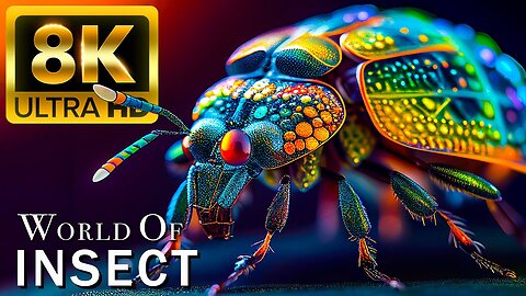 Insect World 8K HDR