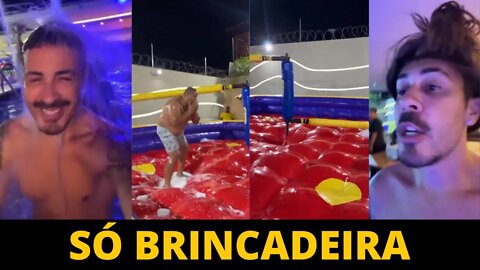 RESENHA NA BRINCADEIRA DO ÓLEO NA AYARLA E NA DISBOCUDA