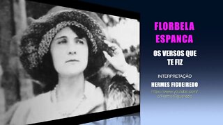 Poesia "Os Versos Que Te Fiz" [Florbela Espanca]