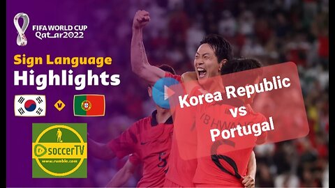 Korea Republic vs Portugal 》Highlights FIFA World Cup Qatar 2022