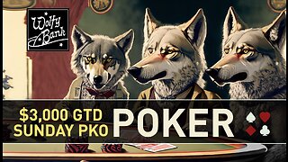 $3,000 GTD Sunday PKO - 05/21/22 (WIN +$34)