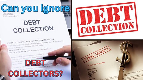 Can you ignore debt collectors?