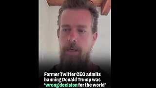 CEO Jack Dorsey on banning President Donald‌ Trump