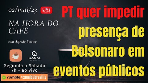 PT quer impedir presença de Bolsonaro em eventos públicos