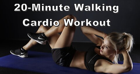 20-Minute Walking Cardio Workout: Burn Fat at Home
