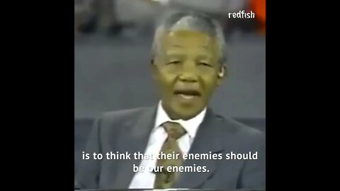 1994, Nelson Mandela became the first Black president of South Africa. Powerful Speech.