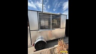 Compact 2022 - 6' x 10' Mobile Vending Unit / Food Concession Trailer for Sale in Texas!