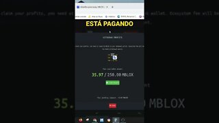 O GAME NFT QUE AINDA ESTA PAGANDO MUITO BEM E TODO DIA!!!!