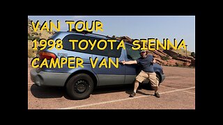 Toyota Sienna Camper Van Build, Vanlife