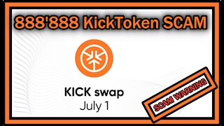 888888 Kick Token on MyEtherWallet - How to Sell Them or Convert to New Token after July 1st 2021?