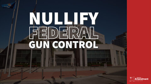 Status Report: Nullify Federal Gun Control