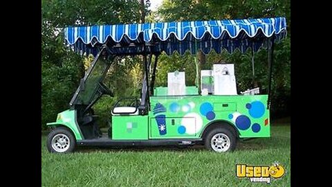 2011 - 11.6' Electric Shaved Ice Truck Cart| Street Legal Low-Speed Vehicle for Sale in Kansas