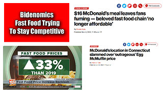Fast Food Tries To Stay Competitive During Bidenomics