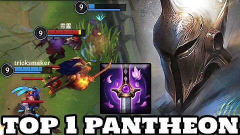 Wild Rift Pantheon - Top 1 Pantheon Gameplay Rank