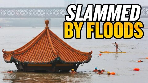 China Slammed by Floods