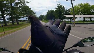 2022 Yamaha MT-07 Riding Around Guntersville Alabama