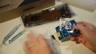 Unboxing the QNAP QM2-4P-384 NVMe M2 SSD PCI-e Adaptor