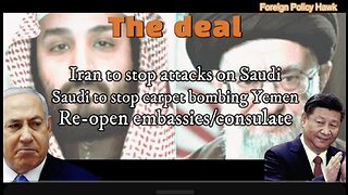 IRAN AND SAUDI ARABIA NORMALISE TIES - NETANYAHU'S 'ABRAHAM ACCORDS' IS FINISHED?