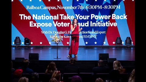 The National Take Your Power Back Expose Voter Fraud Initiative LIVE EVENT PART 1