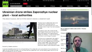 Ukrainian drone strikes Zaporozhye nuclear plant