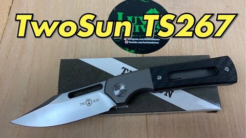TwoSun TS267 / includes disassembly/ Dupuis design Lightweight and so EDC friendly !