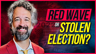 LIVE Q&A With Professor David Clements: Will There Be a Red Wave or Another Stolen Election?
