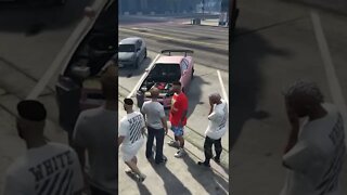 QUANDO VOCÊ QUASE SE LASCA COM A MÁFIA NO GTA 5 #shorts