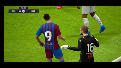 PES 2021: OLYMPIQUE MARSEILLE vs BARCELONA | Entretenimiento Digital 3.0