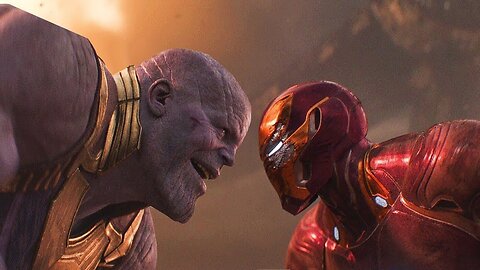 AVENGERS INFINITY WAR Iron Man Vs Thanos Fight Scene 4K Movie Clip TopClips