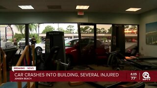 Car crashes into Premier Physical Therapy in Jensen Beach