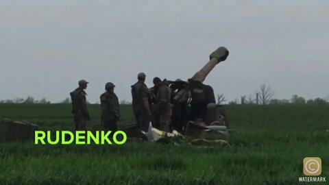Russian Marines Are Shelling Azovstal From The 152mm D-20 Self-Propelled Artillery