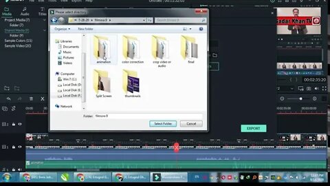 How we can export file in professional way |Wondershare filmora 9|Sadar Khan TV