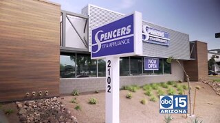 Spencers TV and Appliance celebrate 50 years in the business and a new location