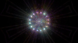 FREE background video vj loop [DTUBE exlusive] glowing lights motion design