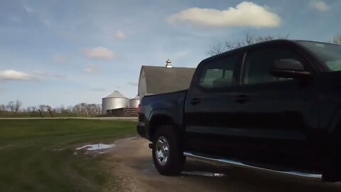 Country Escape. Pickup truck tent.